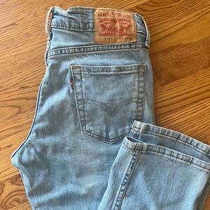 Levi's 514 Men's Slim Straight Leg Jeans Pants Blue Stone 29 X 30